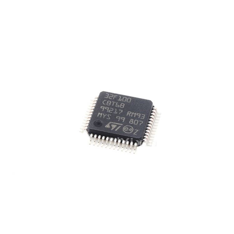 Chuangyunxinyuan Baru Dan Asli STM32F100CBT6B IC MCU 32BIT 128KB FLASH 48LQFP IC DALAM SAHAM