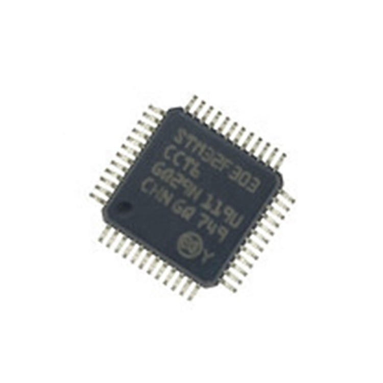 STM32F303 MCU 32-bit STM32F 256Kb Flash 2.5V/3.3V 48-pin Lqfp Baki Chip STM32F303CCT6 DALAM SAHAM IC