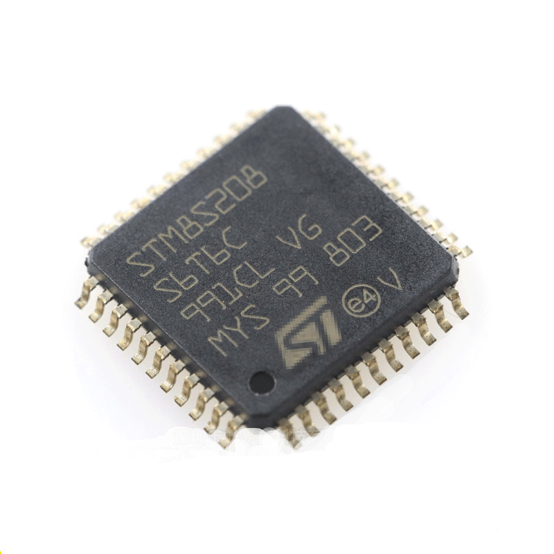 STM8S208S6T6C STM8S208S6T6 Chip 8-bit Mikrokontroler LQFP44 Sirkuit Terpadu 24MHz32KB Memori Flash MCU