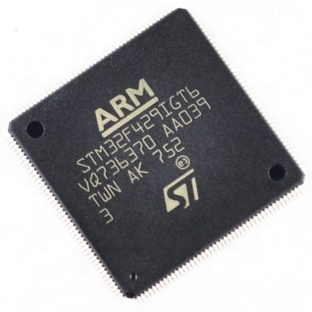 Komponen Elektronik Stm32F Stm32F429 Mikrokontroler Mcu Prosesor Chip Tunggal Mikrokomputer Lqfp-176 Stm32F429Igt6 CHIP