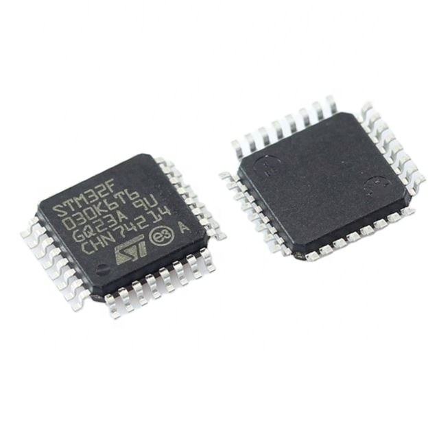 Komponen Elektronik Stm32f030 Mcu 32-bit Stm32 Arm M0 Risc 32kb Flash Lqfp32 Stm32f030k6t6