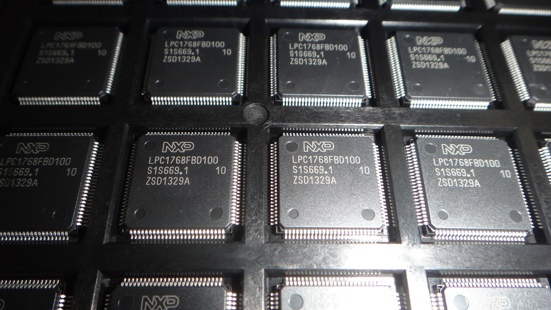 LPC1768FBD100 QFP100 Integrated Circuit Chip IC Mikrokontroler Baru Asli Tidak Terpakai