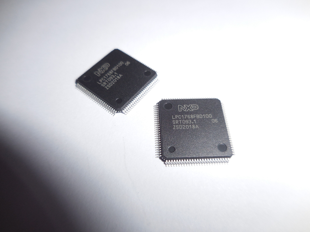 LPC1768FBD100 QFP100 Integrated Circuit Chip IC Mikrokontroler Baru Asli Tidak Terpakai