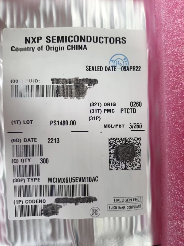 MCIMX6U5EVM10AC BGA-624 Integrated Circuit Chip IC Mikrokontroler Baru Asli Tidak Terpakai